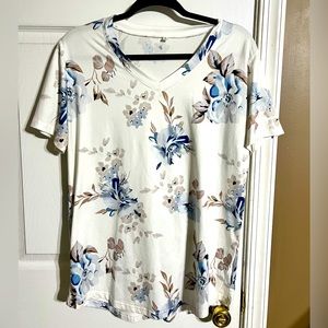 White shirt size large.
